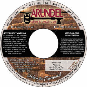 Arundel Cellars & Brewing Co. Small Craft Advisory July 2017