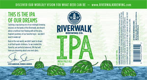 Riverwalk Brewing Co. IPA July 2017