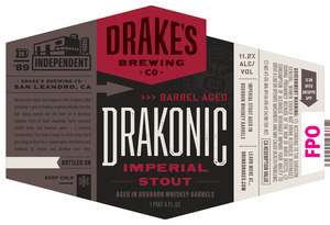 Drake's Barrel Aged Drakonic July 2017