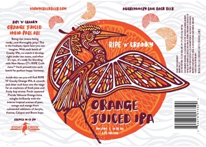 Stony Creek Brewery Ripe'n'cranky Orange