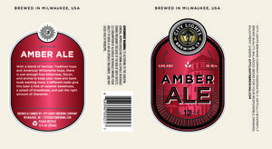 City Lights Brewing Company Amber Ale July 2017