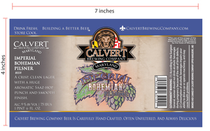 Calvert Brewing Company Imperial Bohemian Pilsner July 2017