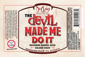 Duclaw Brewing Company The Devil Made Me Do It