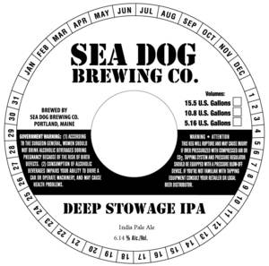 Sea Dog Brewing Co. Deep Stowage IPA July 2017