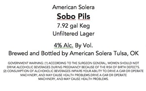 American Solera Sobo
