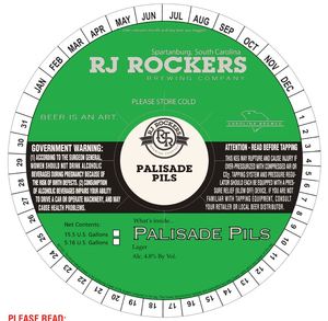Rj Rockers Brewing Co. Palisade Pils July 2017