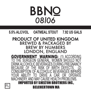 Brew By Numbers 08/06 July 2017