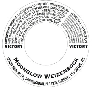 Victory Moonglow Weizenbock July 2017