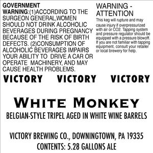 Victory White Monkey July 2017