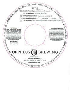 Orpheus Brewing Even The Furies Wept
