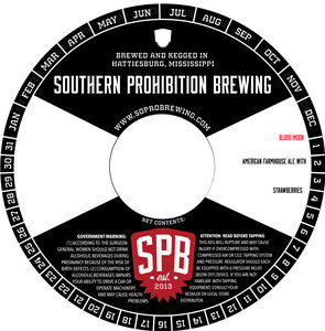 Southern Prohibition Brewing Blood Moon July 2017