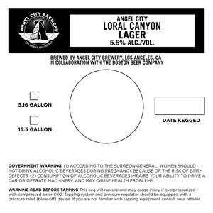 Angel City Loral Canyon Lager July 2017