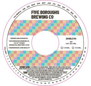 Five Boroughs Brewing Co. Double IPA