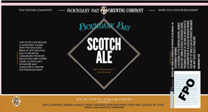 Boundary Bay Brewery Scotch Ale July 2017