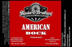 Bastard Brothers Brewing Co. American Bock July 2017
