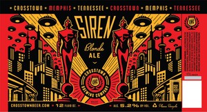 Crosstown Brewing Company Siren Blonde Ale