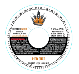 Mod Quad Belgian Style Quad Ale July 2017