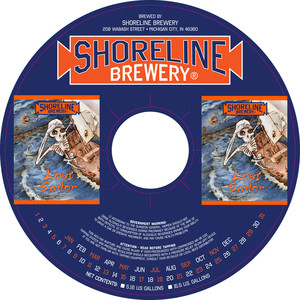 Shoreline Brewery Lost Sailor Imperial Stout August 2017