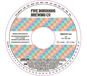 Five Boroughs Brewing Co. Industry Ale