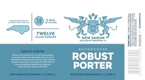 New Sarum Salisbury Brewing Company Roundhouse Robust Porter