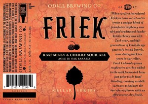 Odell Brewing Company Friek July 2017