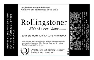 Rollingstoner Elderflower Sour August 2017