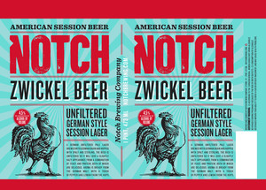 Notch Zwickel Beer August 2017
