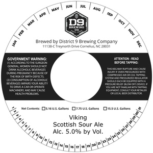 D9 Brewing Company Viking
