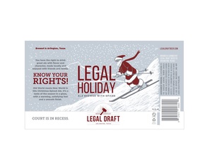Legal Holiday 