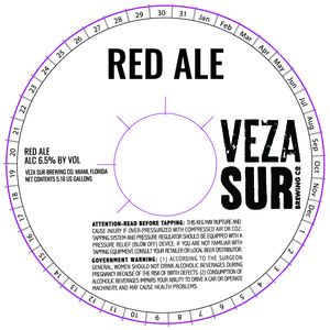 Veza Sur Brewing Co. Red August 2017