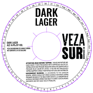 Veza Sur Brewing Co. Dark August 2017