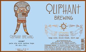 Oliphant Brewing Crom! August 2017