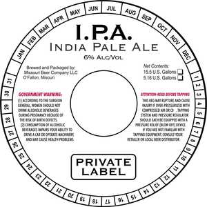 Private Label IPA August 2017