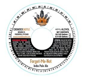 Forget-me-not India Pale Ale August 2017