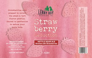 Lenny Boy Strawberry Seduction August 2017