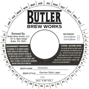 Butler Brew Works Oktoberfest August 2017