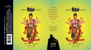 Taft's Skronk Juice India Session Ale September 2017