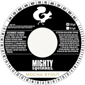 Mighty Squirrel Mocha Stout