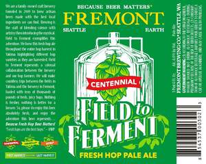 Fremont Brewing August 2017