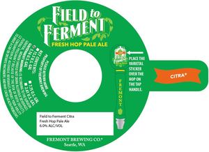 Fremont Brewing August 2017