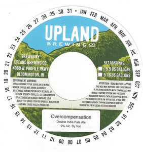 Upland Brewing Company Overcompensation August 2017
