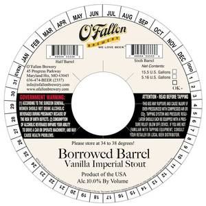 O'fallon Borrowed Barrel August 2017