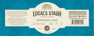 Crazy Mountain Brewing Company Local's Stash Doppelbock Lager August 2017