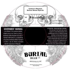 Burial Beer Co. Content In Wayward August 2017