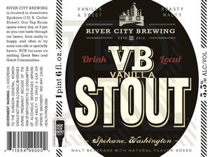 River City Brewing Co. V.b. Stout November 2017