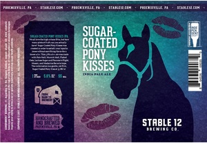 Stable 12 Brewing Company Sugar Coated Pony Kisses September 2017