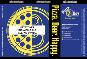 Pizza Boy Brewing Co. Keystoner September 2017