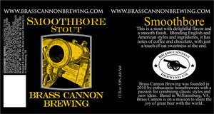 Brass Cannon Brewing Smoothbore Stout