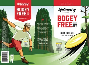 Upcountry Brewing Company Bogey Free Session IPA September 2017