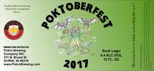 Pokro Brewing Company Poktoberfest September 2017